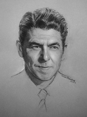 Ronald Reagan portrait