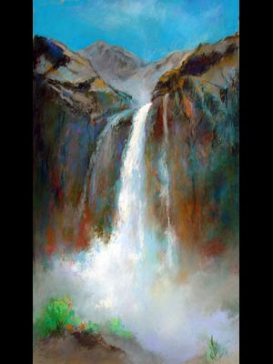 painting: Waterfall2